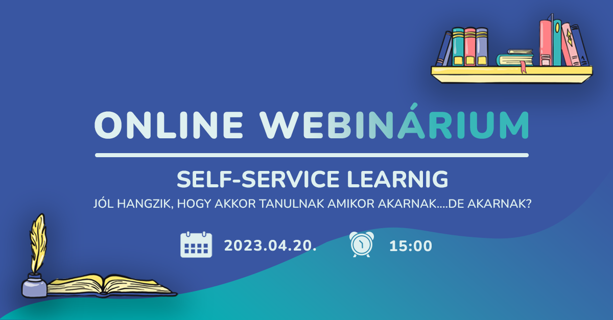 Self-service e-learning webinárium